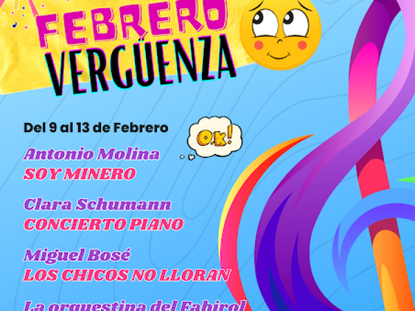 Entramos cantando en febrero